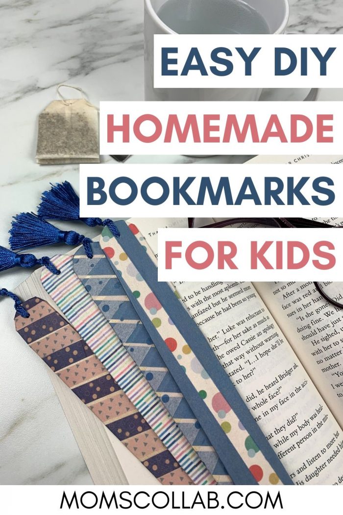 4 Easy Steps to Make DIY Bookmarks with Washi Tape and Craft Sticks